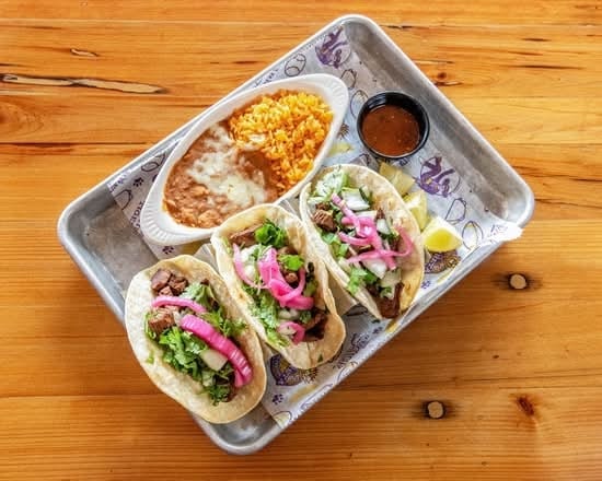 Tres Seafood Tacos.